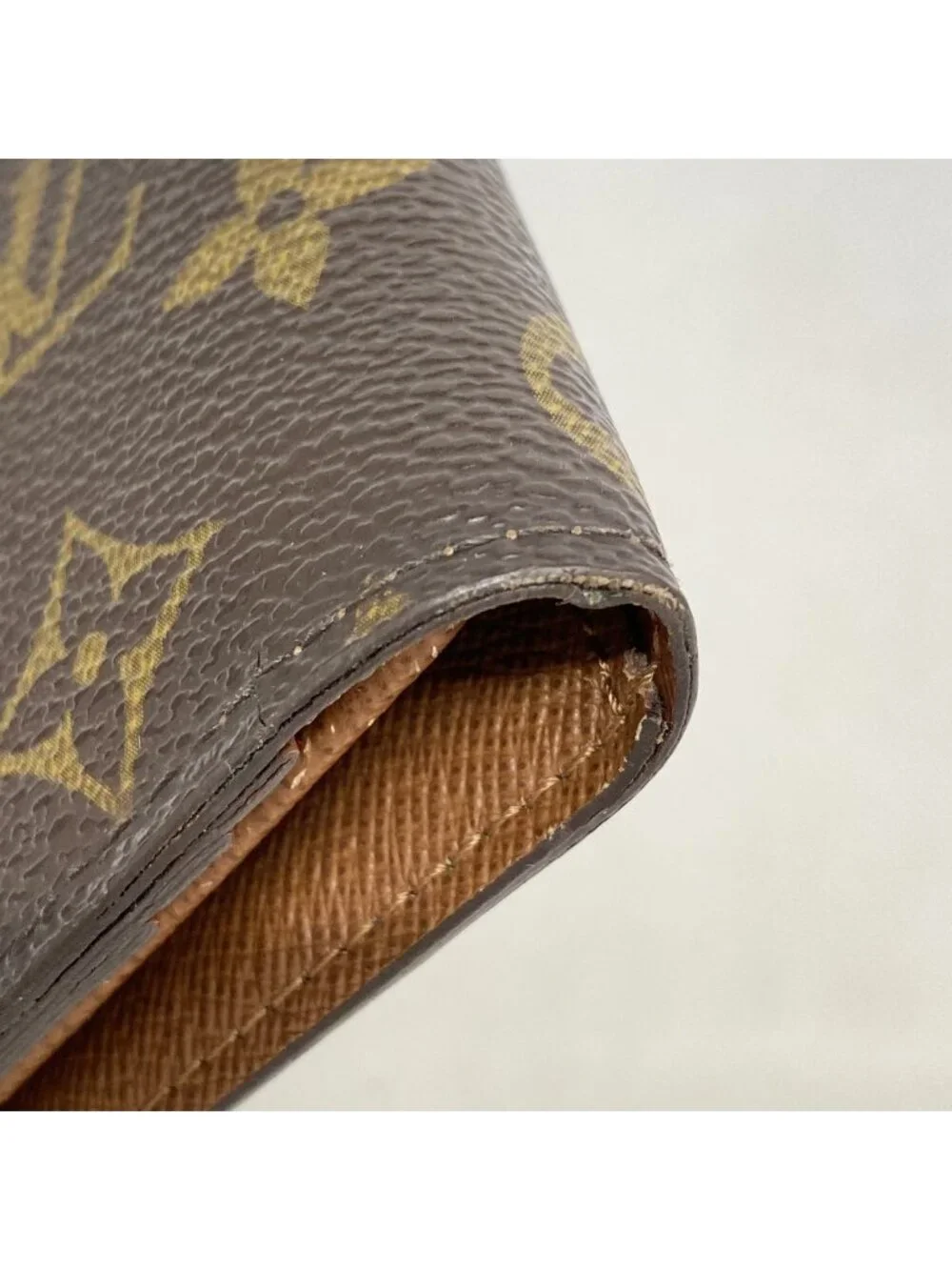 Louis Vuitton Wallet Monogram Portefeuille Brazza Brown